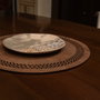 Hermia Seljuk Wenge - Juego de 4 Salvamanteles de Madera